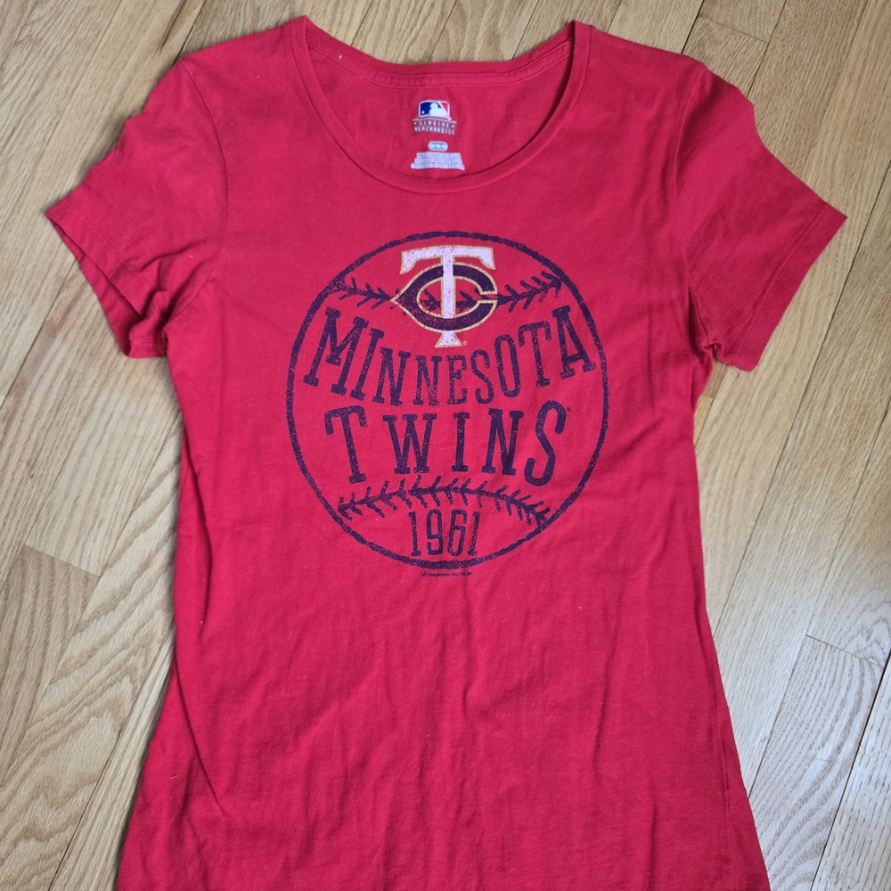 Red Minnesota Twins T-Shirt